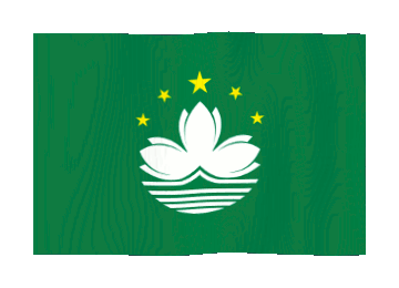 旗の画像・動画素材中華人民共和国マカオ特別行政区の国旗